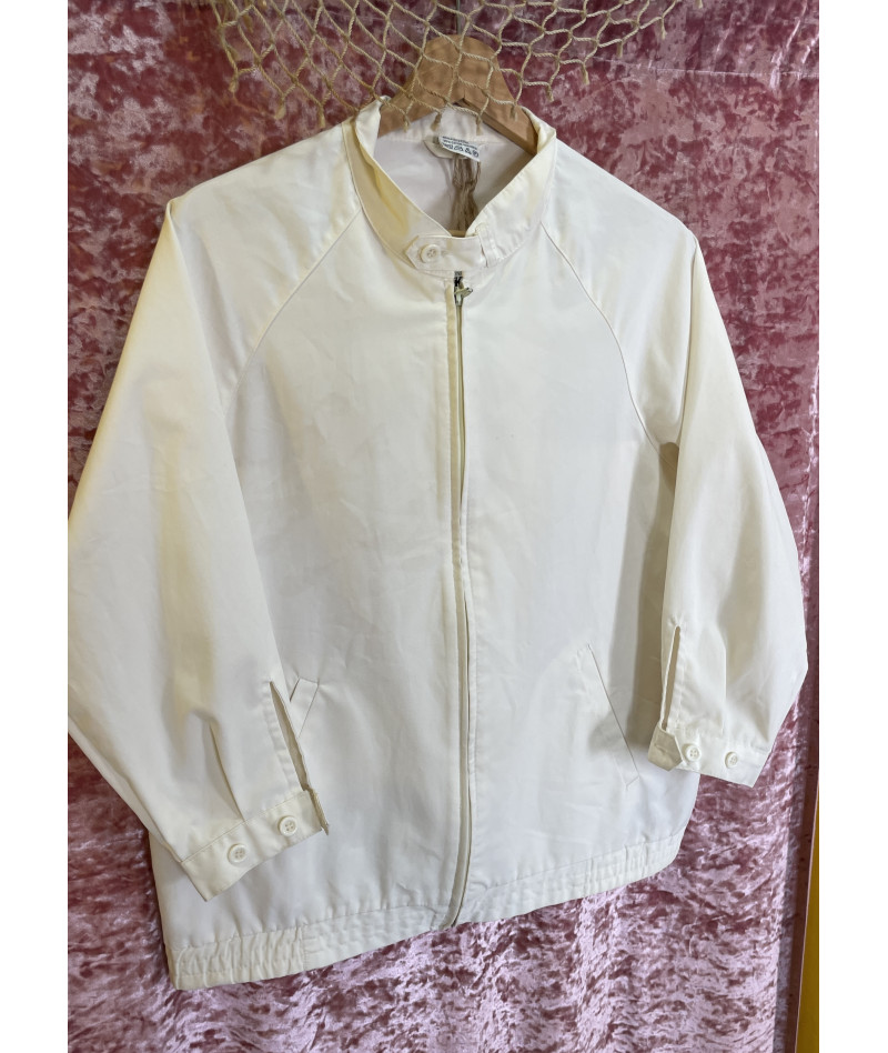 White basic summer jacket