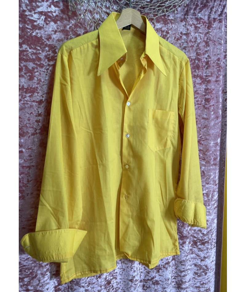 70s yellow shirt