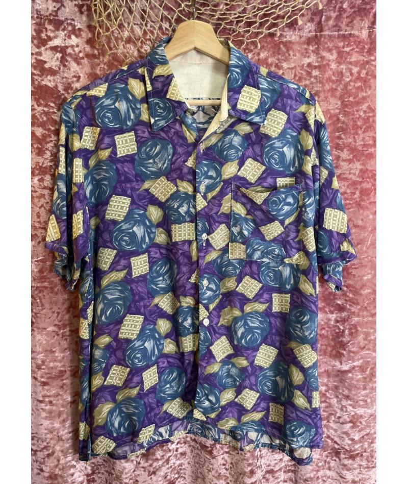 Flower lila shirt