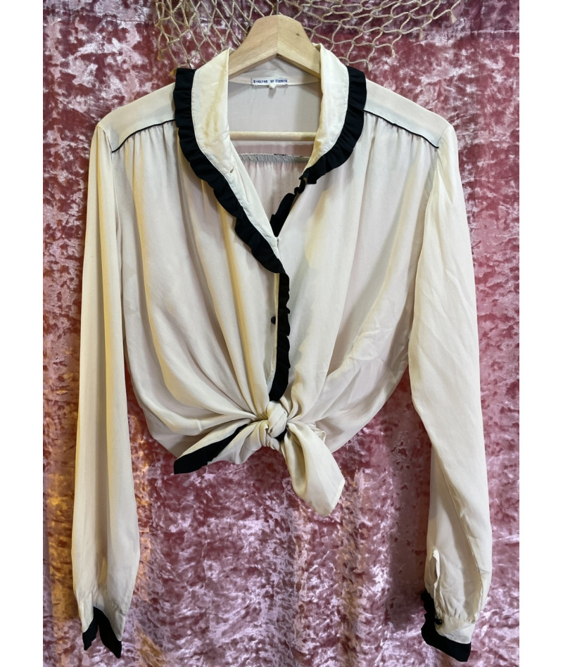 Gala silk blouse