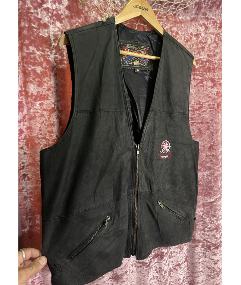 ARIZONA leather gilet