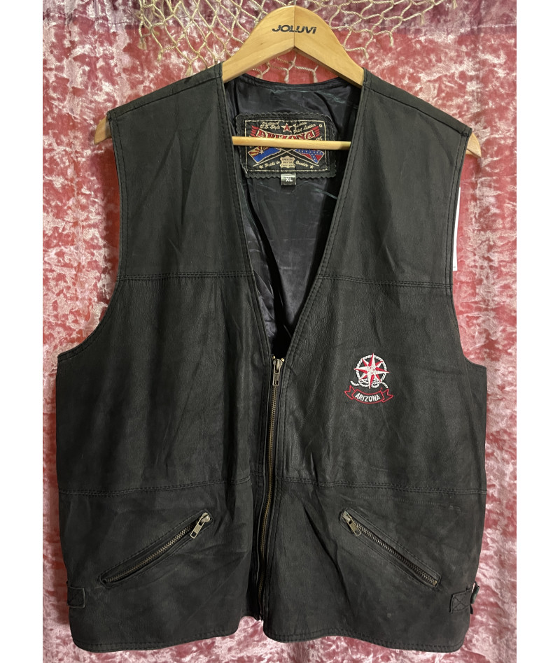 ARIZONA leather gilet