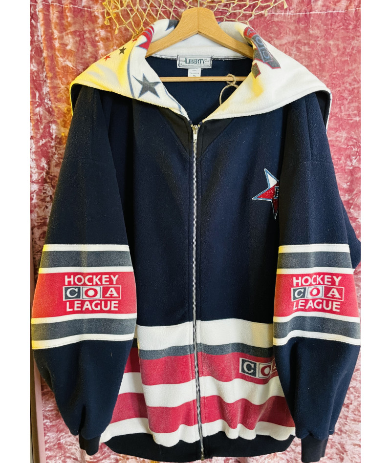 HOCKEY FLECCE JACKET