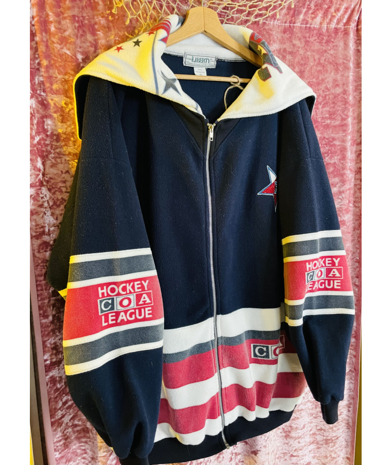 HOCKEY FLECCE JACKET