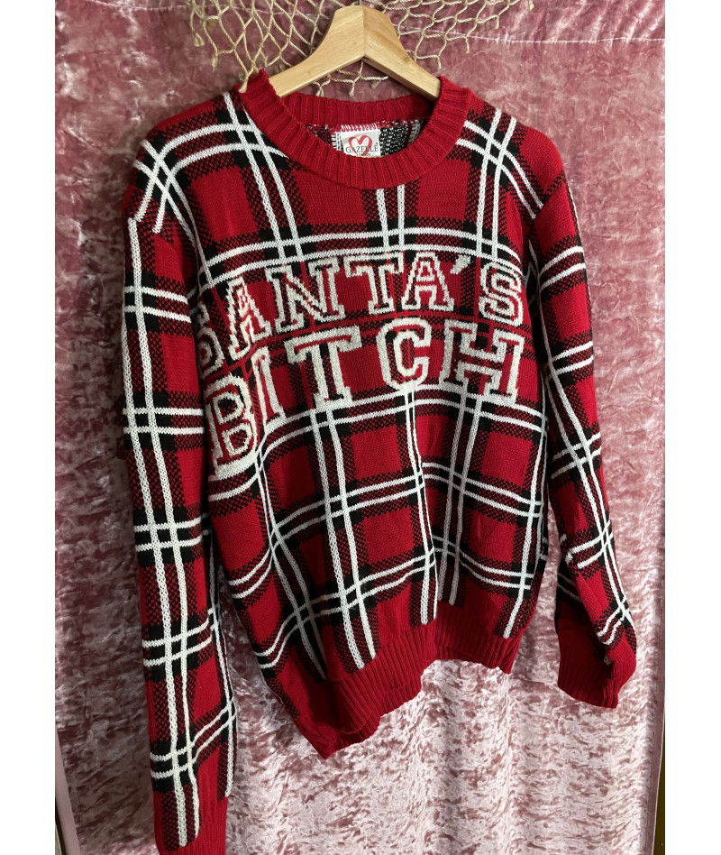 SANTA’S BITCH sweater