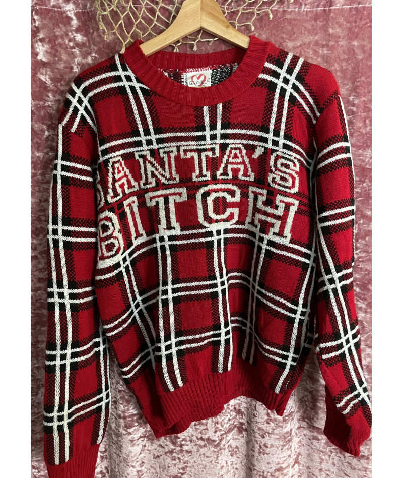 SANTA’S BITCH sweater