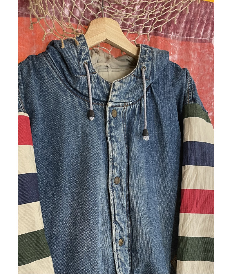 Varsity denim special jacket