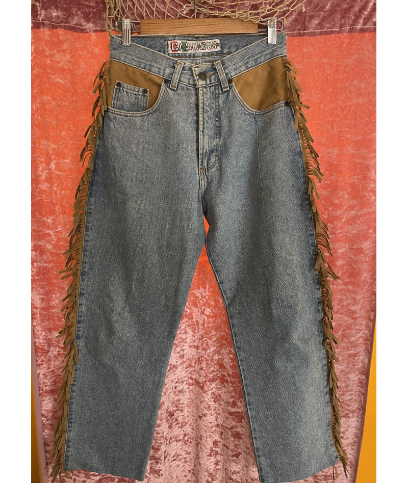 Cowboy mom trousers