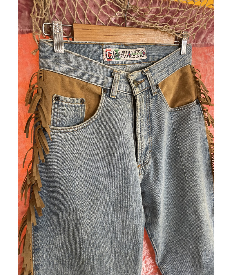 Cowboy mom trousers