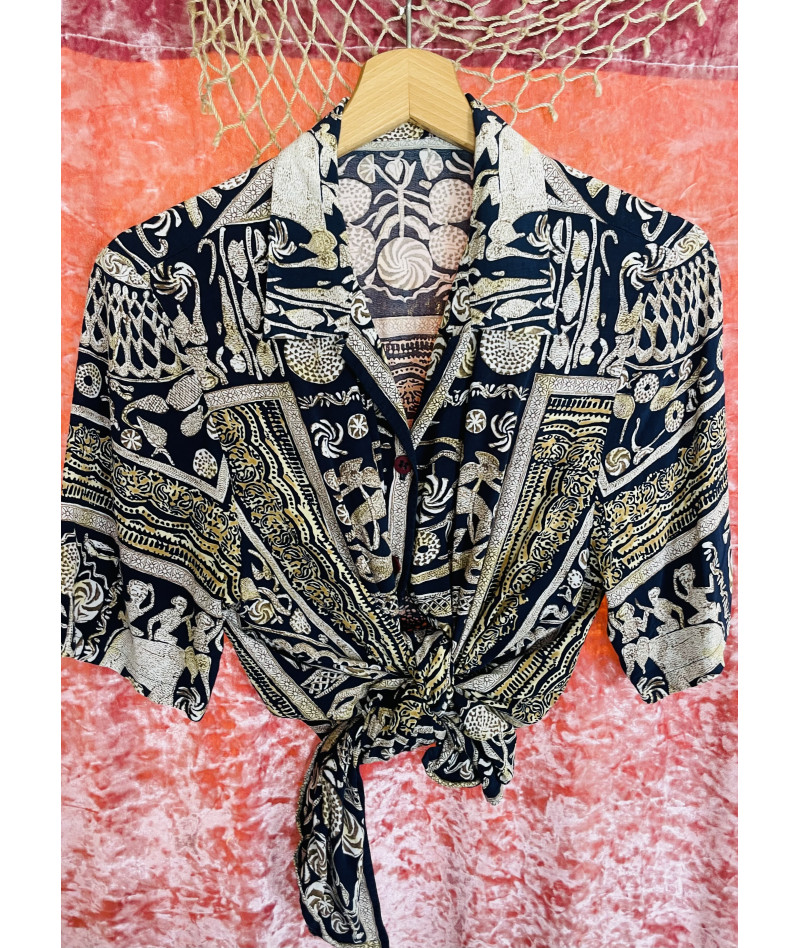 Fish blouse