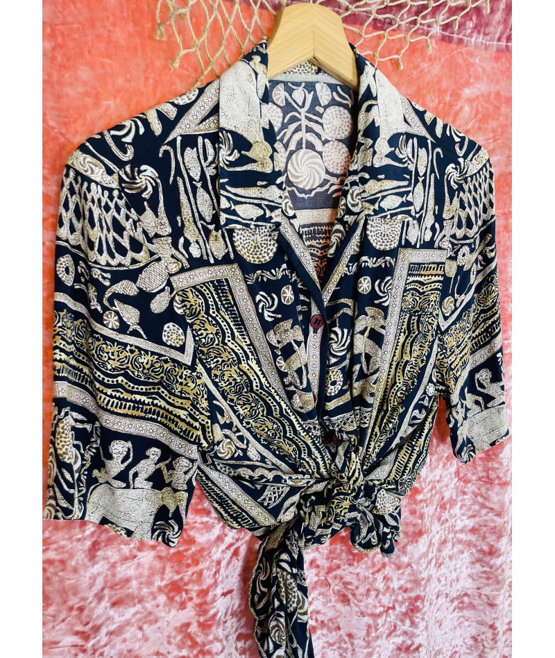 Fish blouse